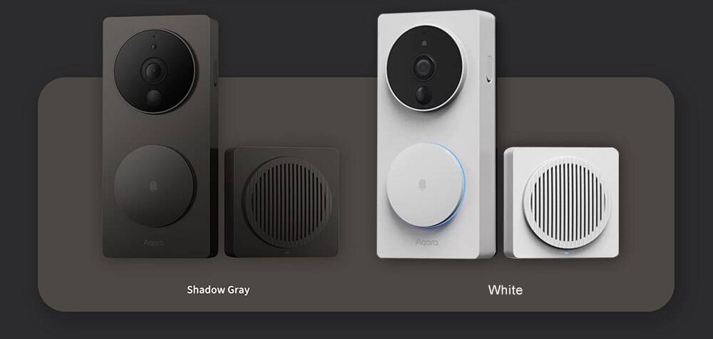 Aqara-timbre de Video G4 1080p FHD HomeKit, cámara de Video segura, reconocimiento facial Local y automatización, compatible con HomeKit